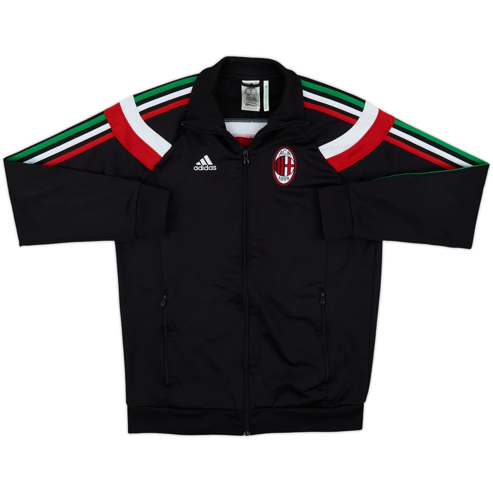 2013-14 AC Milan adidas Track Jacket - 7/10 - (S)