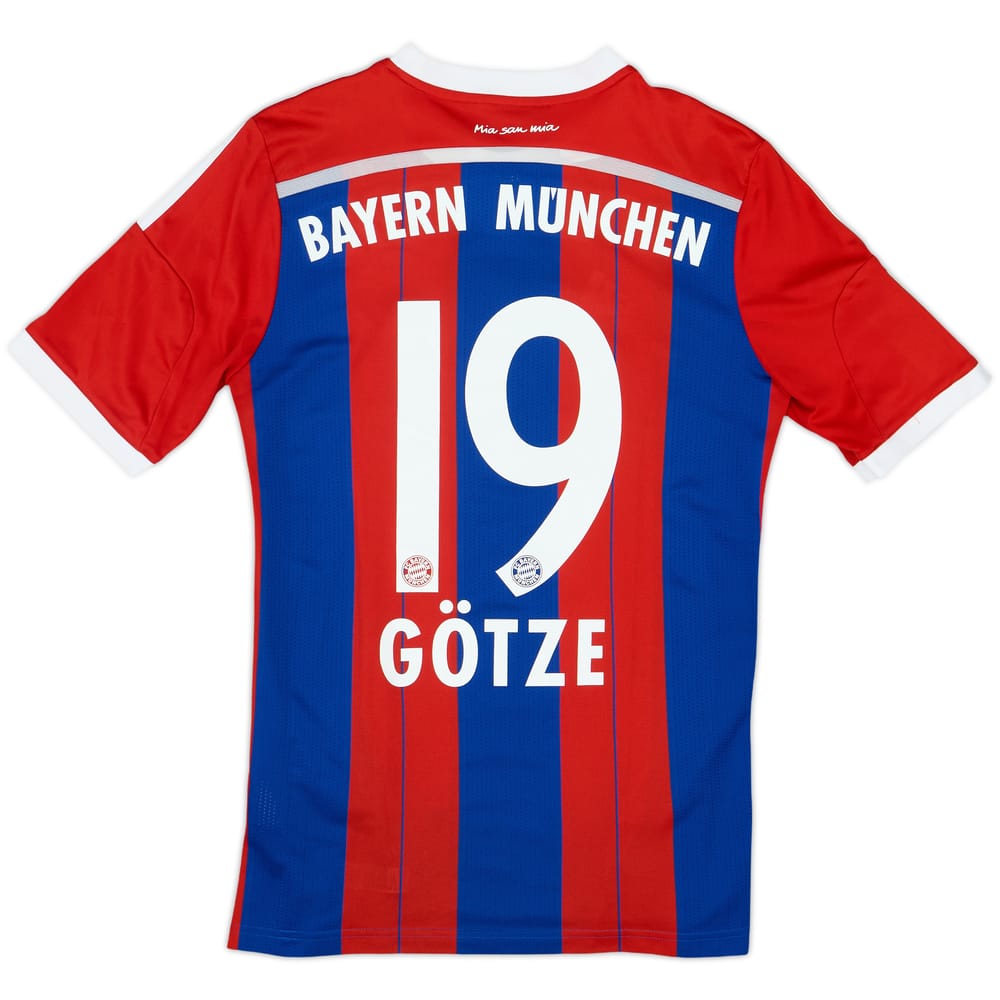 2014-15 Bayern Munich Home Shirt Gotze #19 - 6/10 - (XL.Boys)