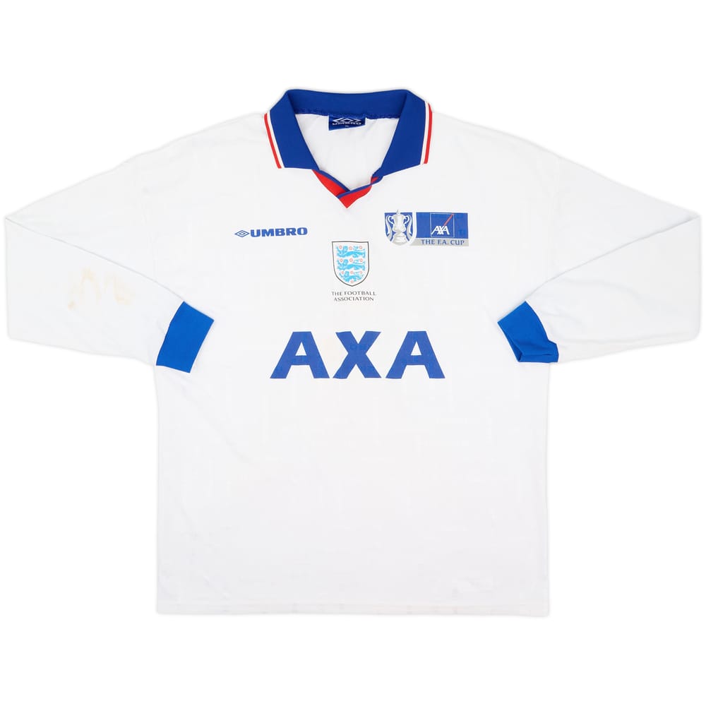 Camiseta de manga larga del Roadshow AXA de la FA Cup 1998-00 - 8/10 - (XL)