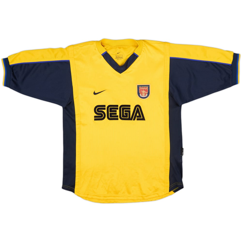 1999-01 Arsenal Away Shirt - 8/10 - (L.Boys)