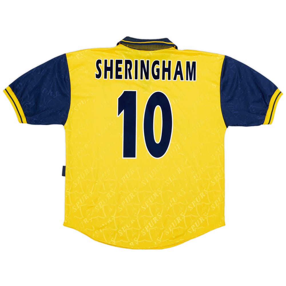 1995-97 Tottenham Third Shirt Sheringham #10 - 8/10 - (L)