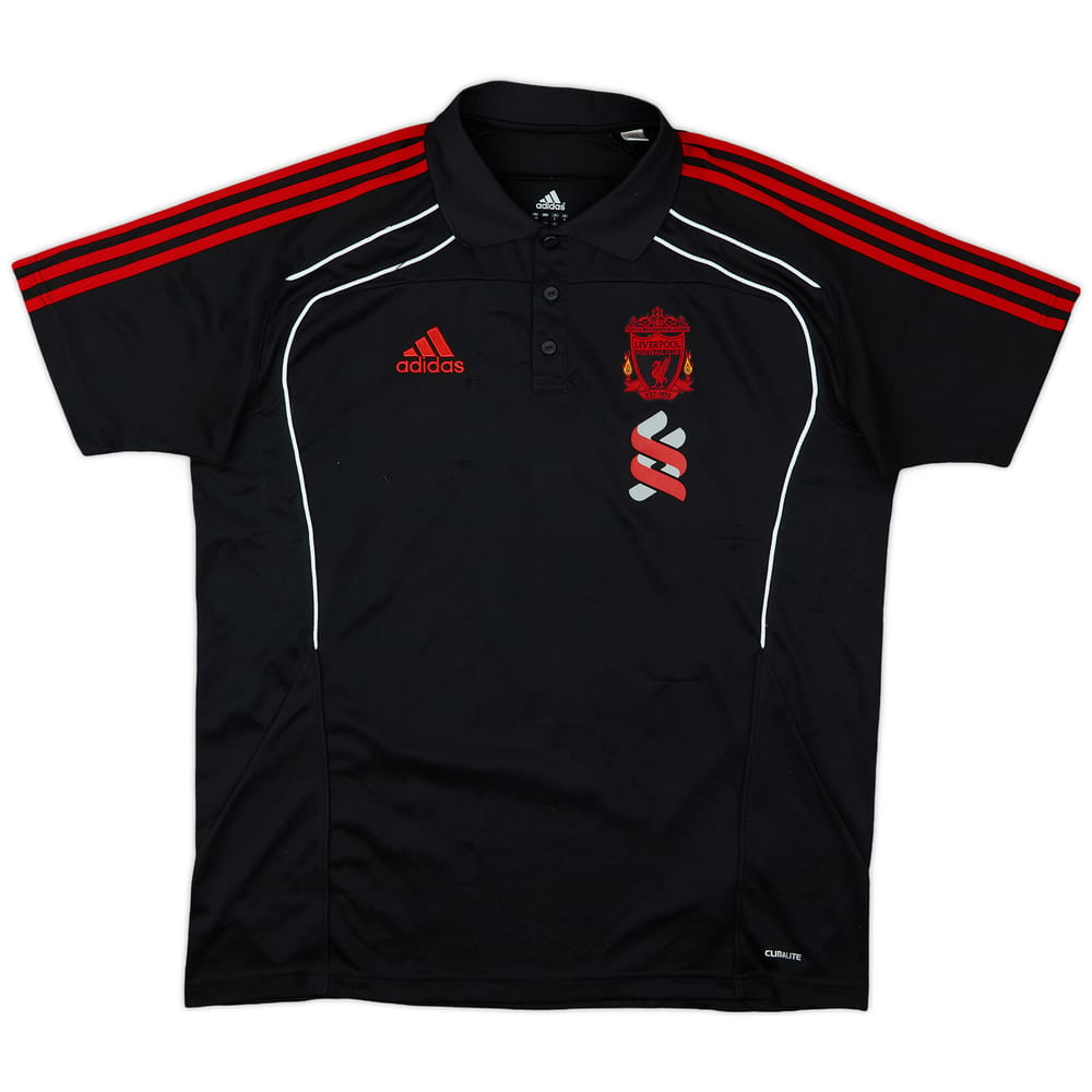 2010-11 Liverpool adidas Polo Shirt - 7/10 - (XL)