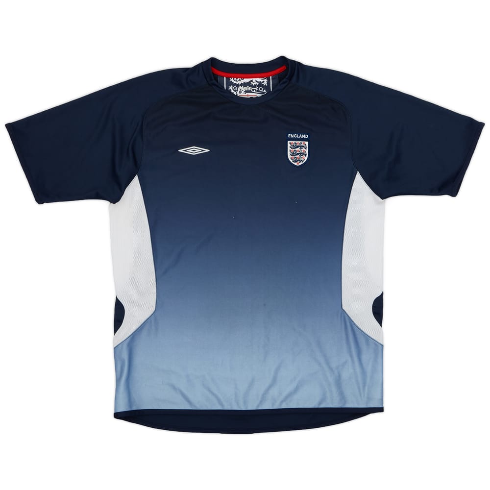 2006-08 England Umbro Training Shirt - 8/10 - (L)
