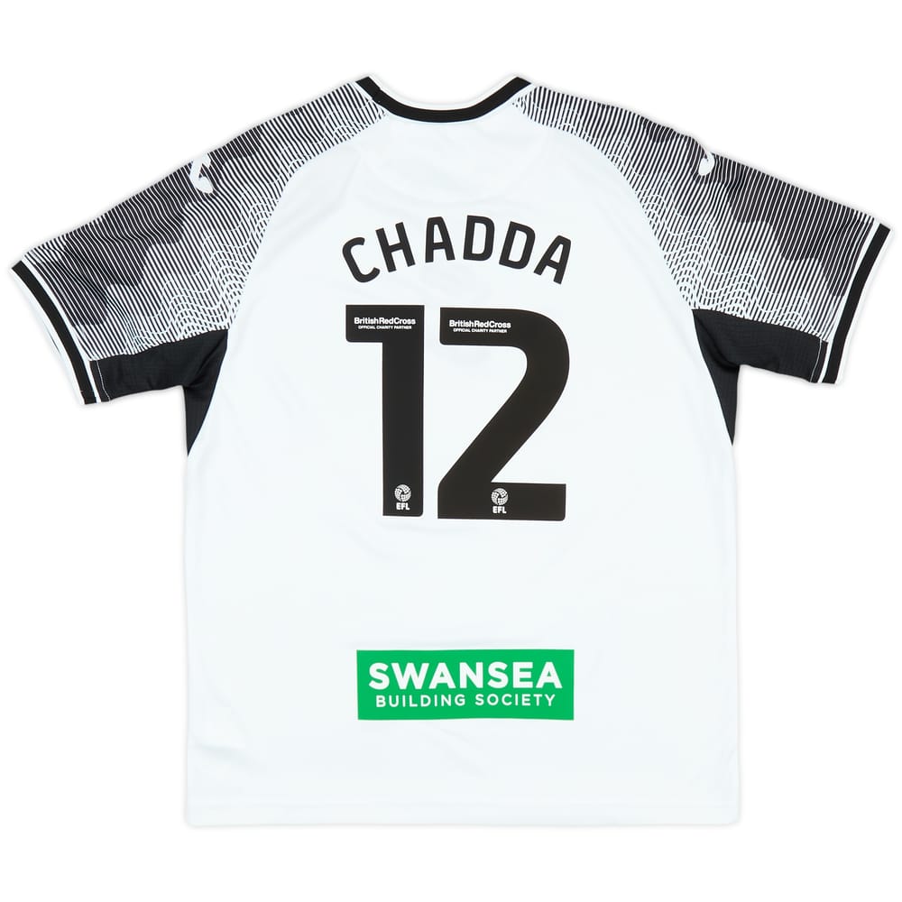 2024-25 Swansea Home Shirt Chadda #12 (10 Years)