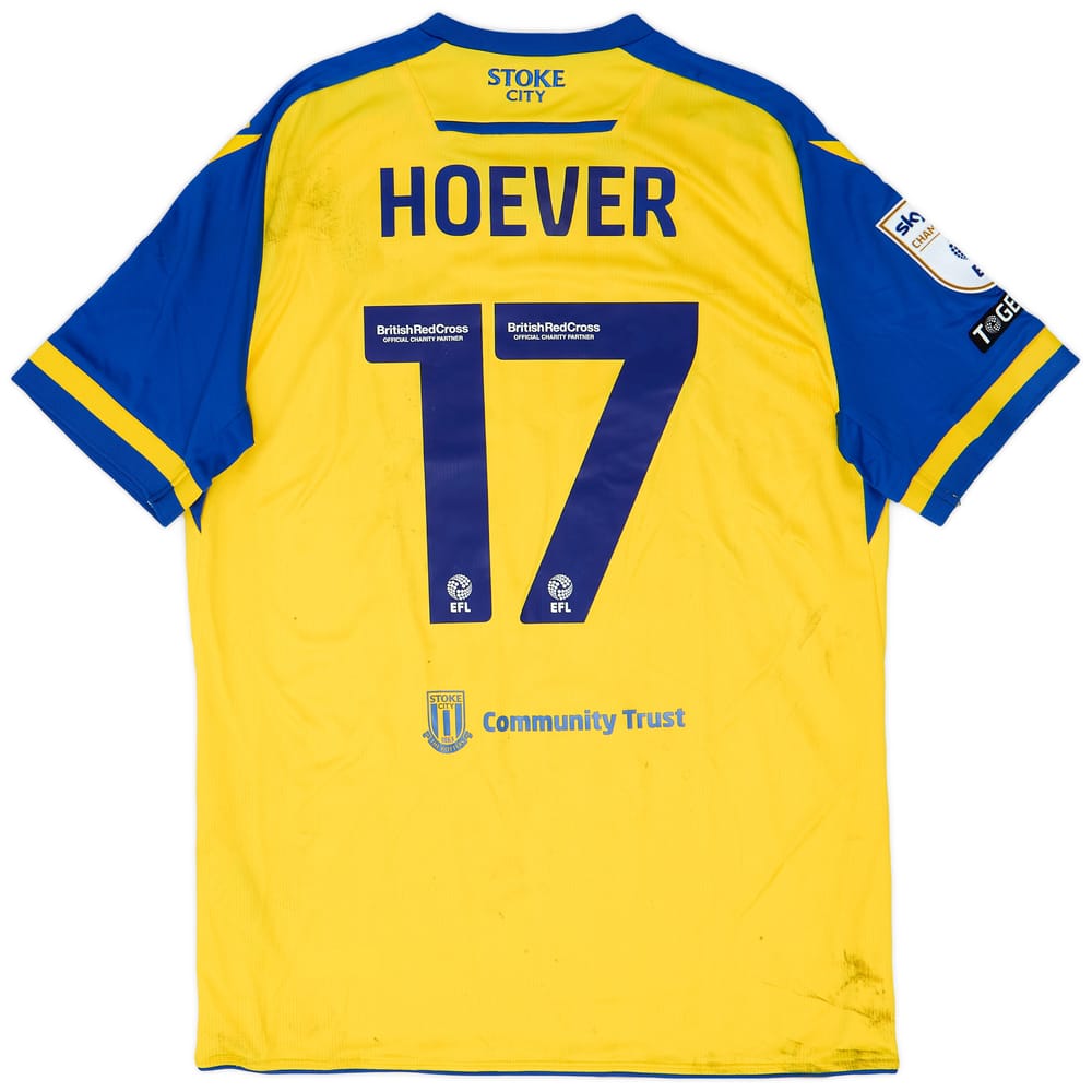 2023-24 Stoke Match Worn Third Shirt Hoever #17