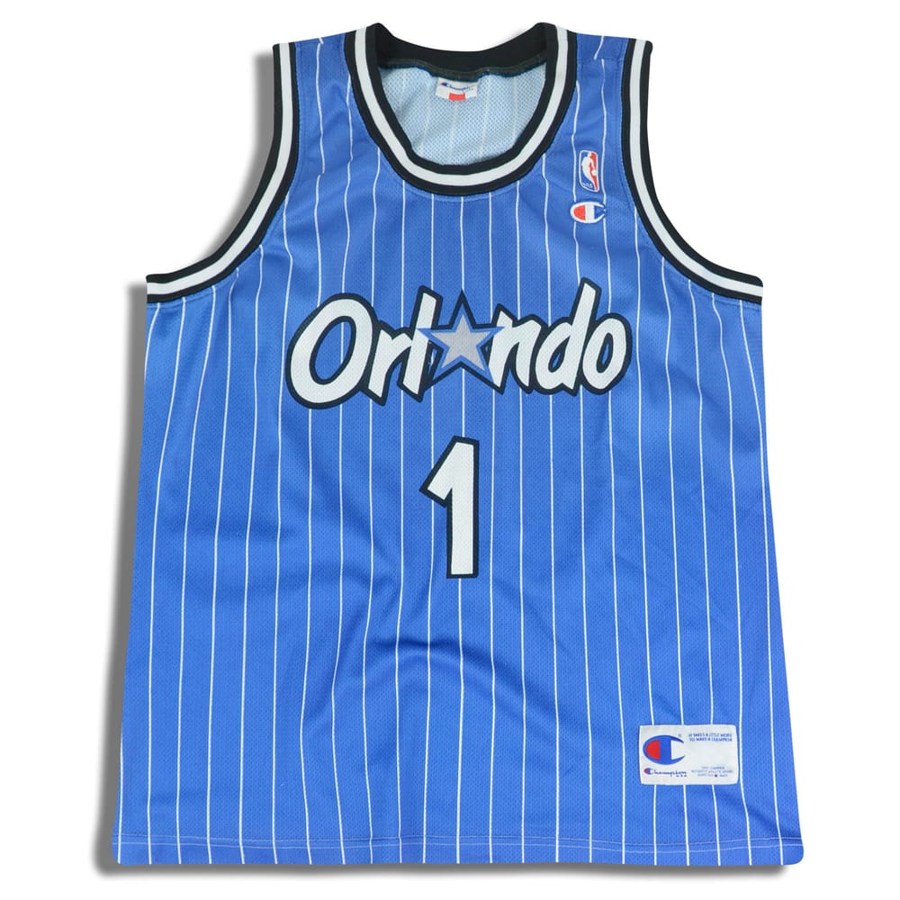 1994-98 Orlando Magic Hardaway #1 Champion Jersey (Away) XXL