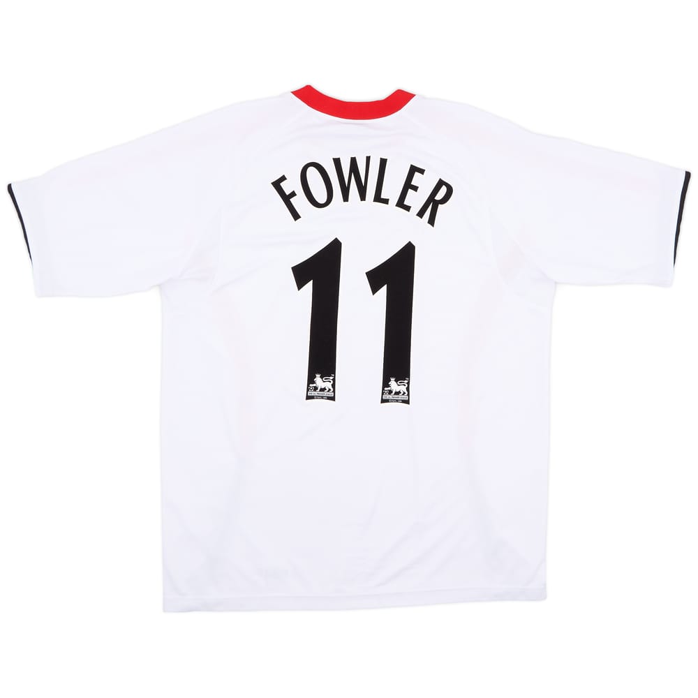 2005-06 Liverpool Away Shirt Fowler #11 - 8/10 - (L)