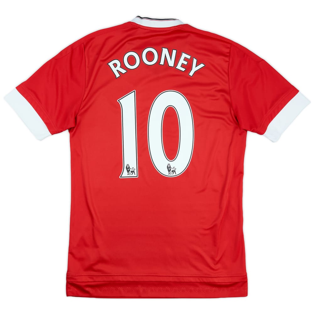 2015-16 Manchester United Home Shirt Rooney #10 - 6/10 - (S)