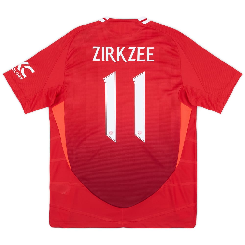 2024-25 Manchester United Home Authentic Shirt Zirkzee #11