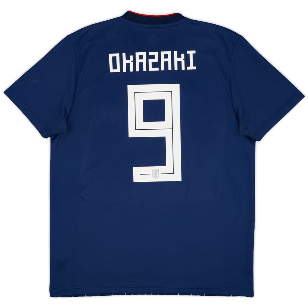 2018-19 Japan Home Shirt Okazaki #9 - 8/10 - (L)