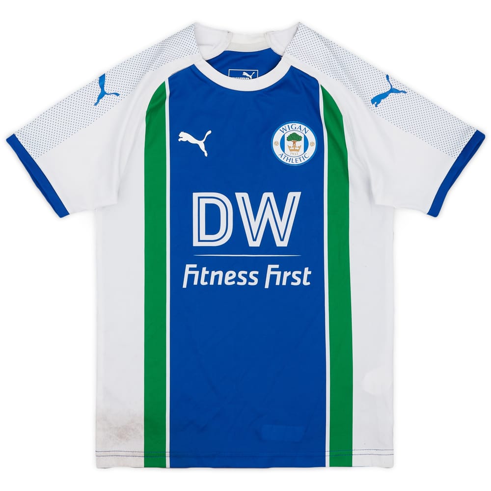 2018-19 Wigan Home Shirt - 5/10 - (M.Boys)