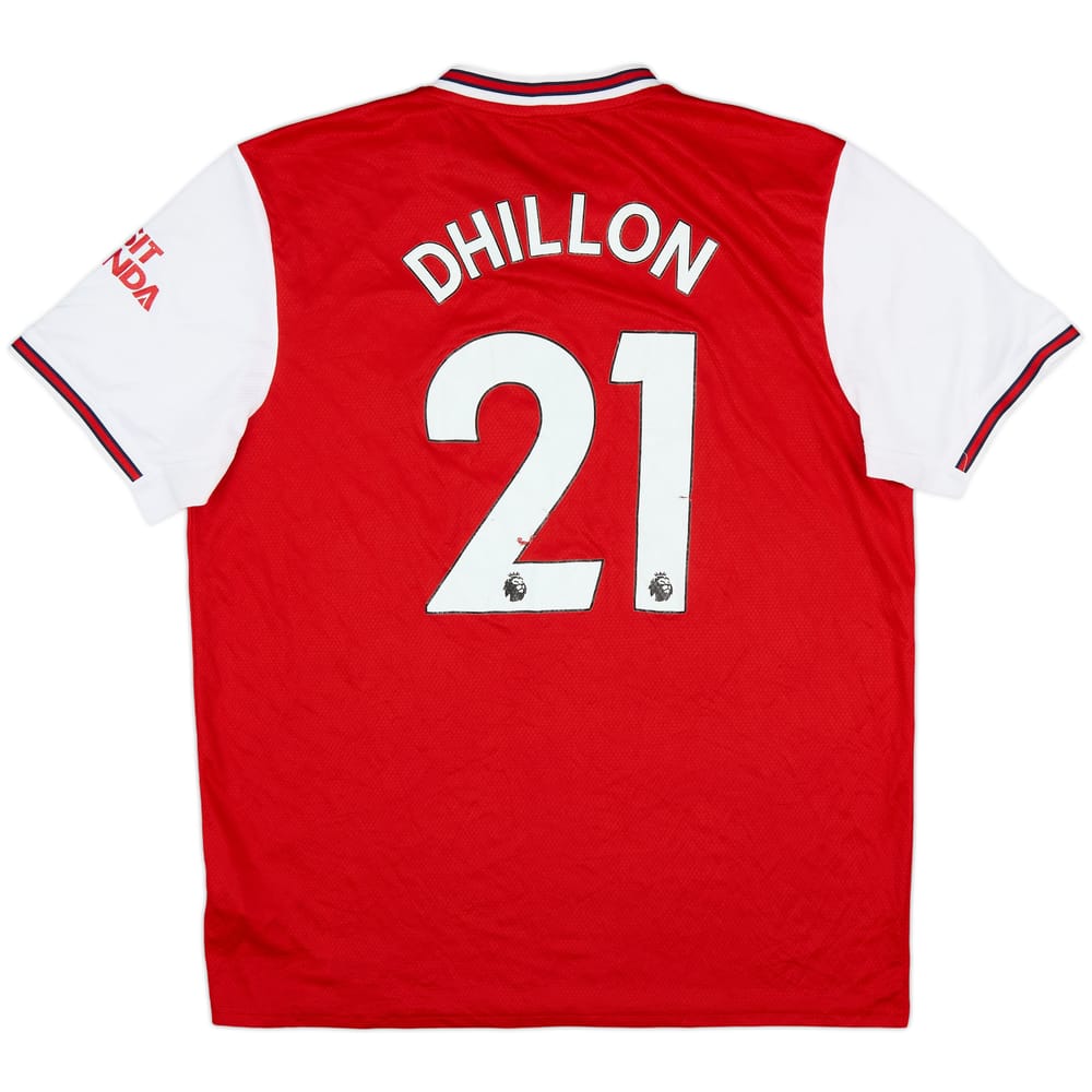 2019-20 Arsenal Home Shirt Dhillon #21 - 5/10 - (XL)
