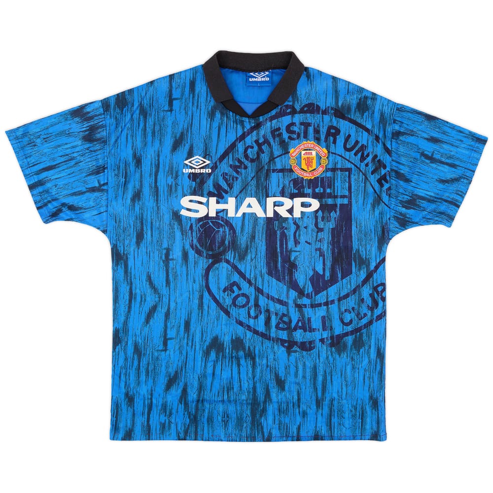1992-93 Manchester United Away Shirt - 9/10 - (L)