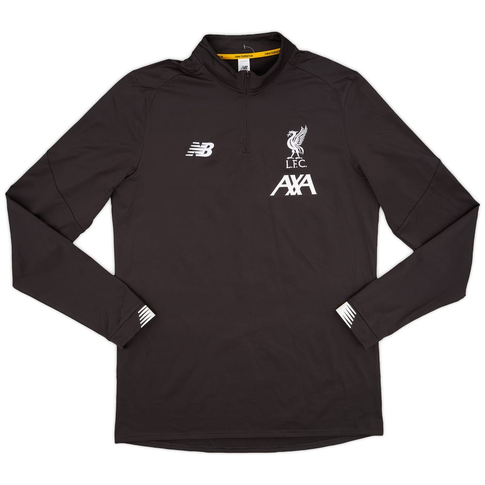 2019-20 Liverpool New Balance 1/4 Zip Drill Top - 9/10 - (XL)