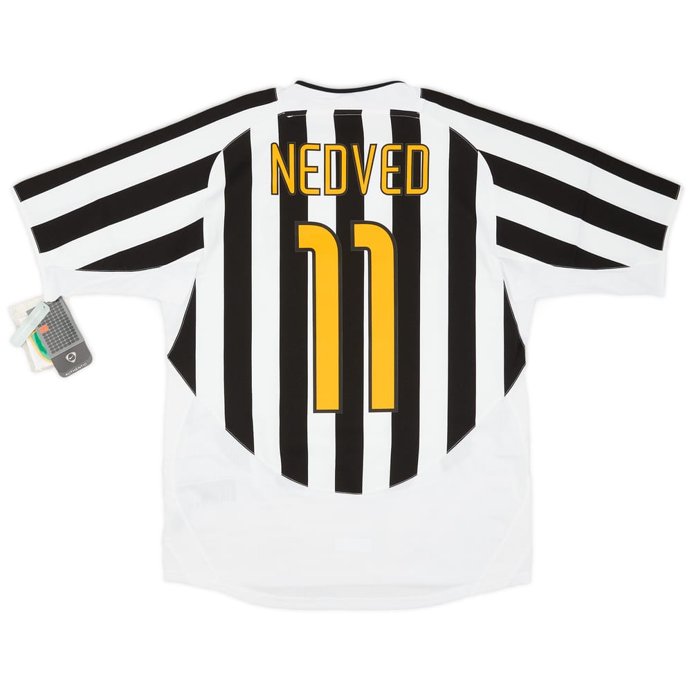 2003-04 Juventus Home Shirt Nedved #11 (M)