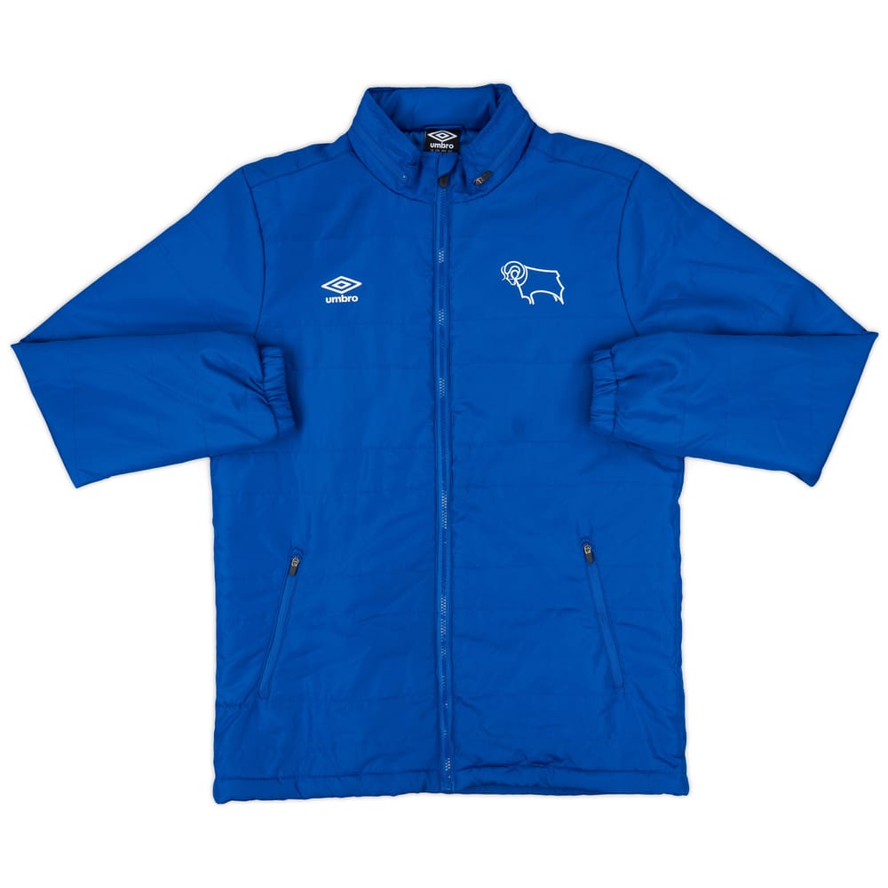 2018-19 Derby County Umbro Bench Coat - 10/10 - (M)