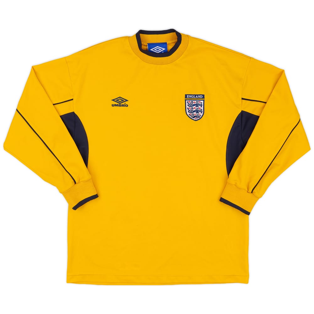 1999-01 England GK Shirt - 9/10 - (L.Boys)
