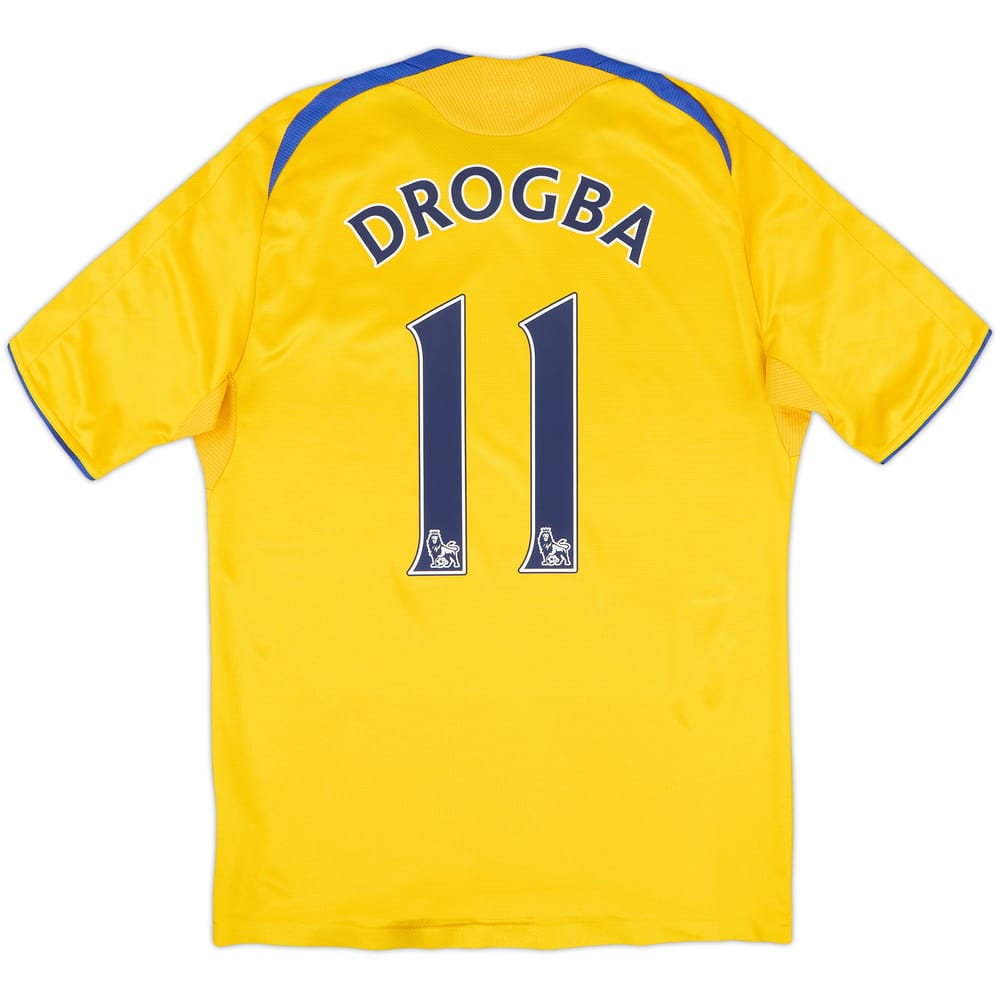 2008-09 Chelsea Player Issue Third Shirt Drogba #11 - 7/10 - (M)