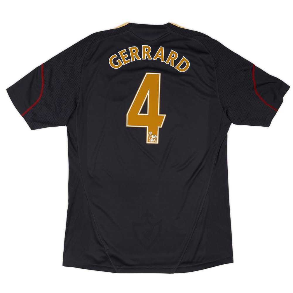 2009-10 Liverpool Away Shirt Gerrard #8 - 7/10 - (XL)