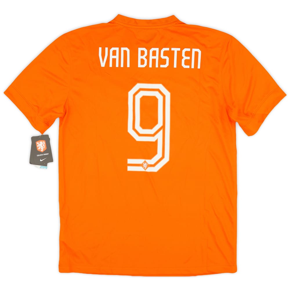 2014-15 Netherlands Home Shirt Van Basten #9 (M)