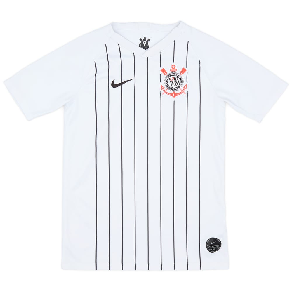 2019-20 Corinthians Home Shirt - 9/10 - (L.Boys)