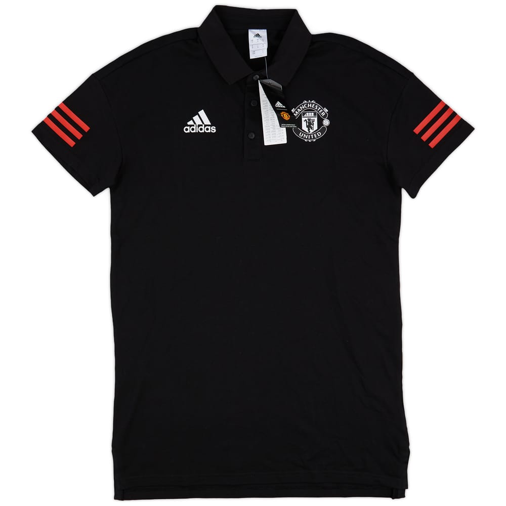 2017-18 Manchester United adidas Polo Shirt (M)