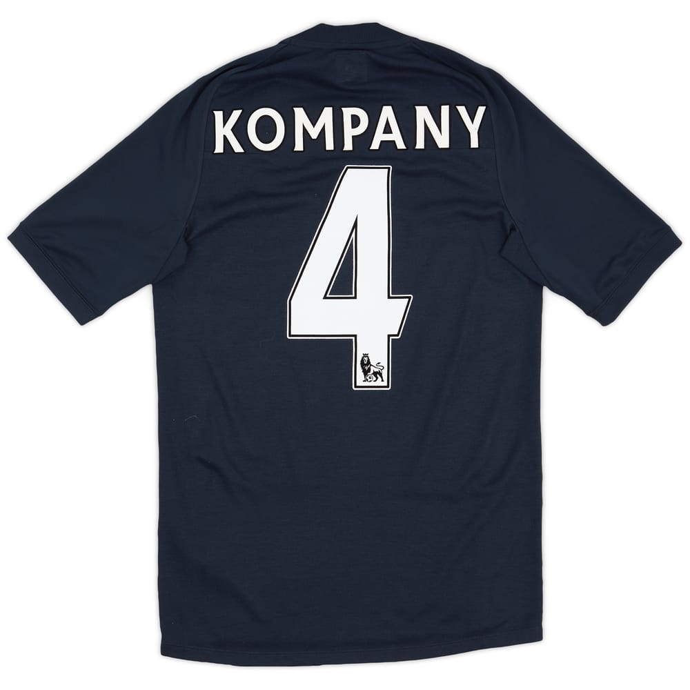 2010-12 Manchester City Away Shirt Kompany #4 (S)