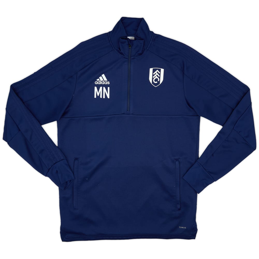 2017-18 Fulham adidas 1/4 Zip Training Top - 7/10 - (M)