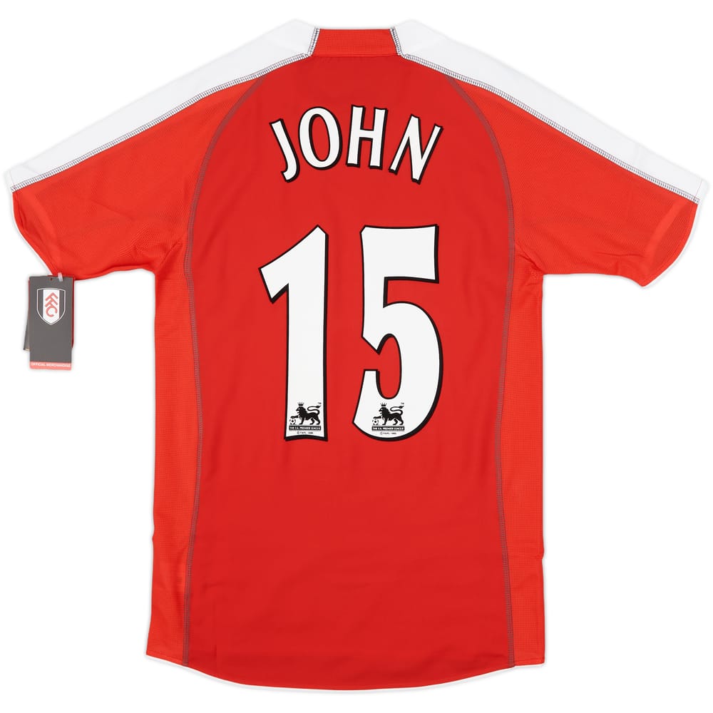 2005-06 Fulham Away Shirt John #15 (S)