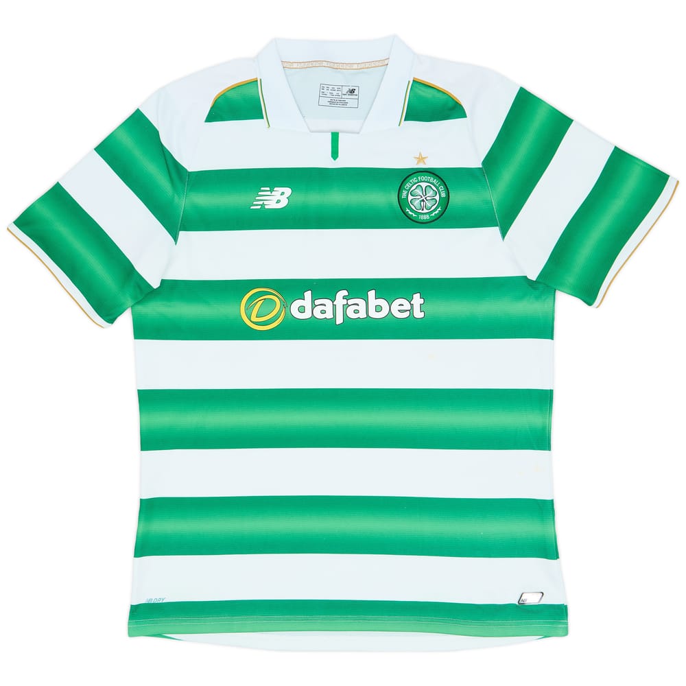 2016-17 Celtic Home Shirt - 8/10 - (XXL)