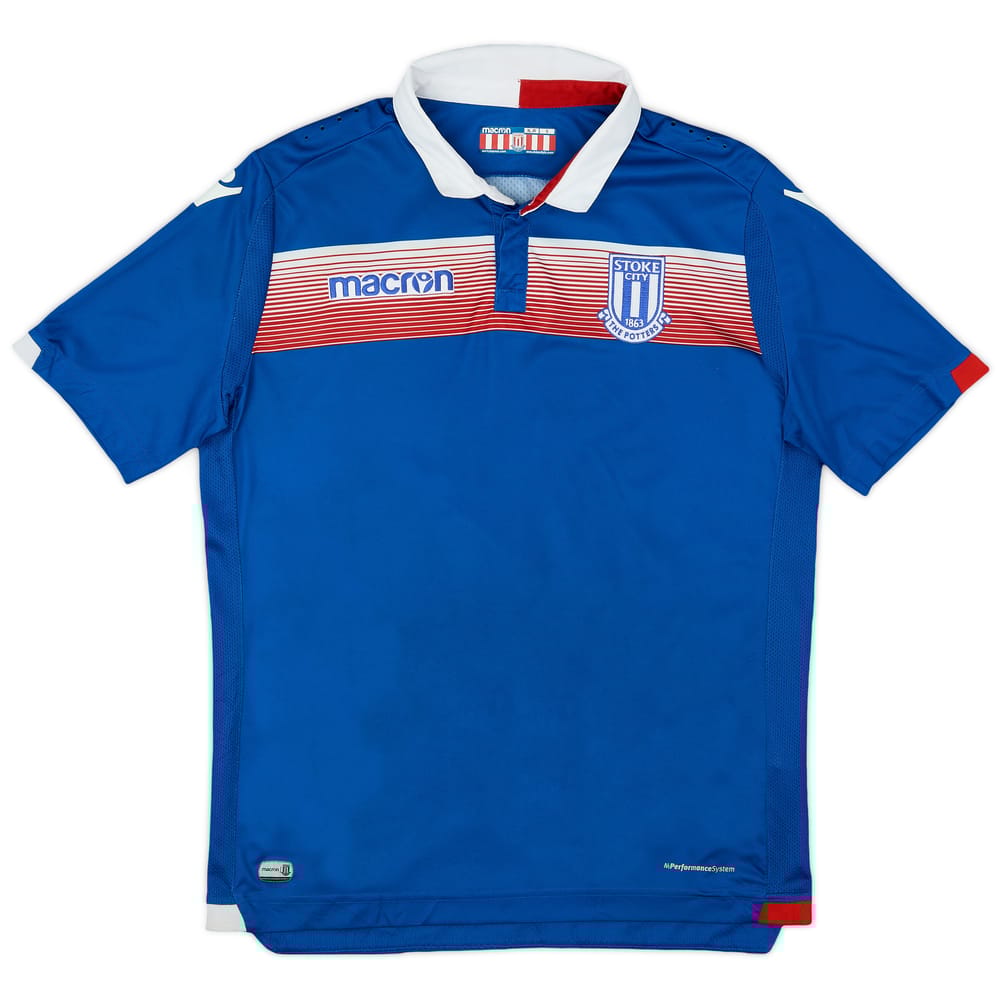 2017-18 Stoke City Away Shirt - 8/10 - (XL.Boys)