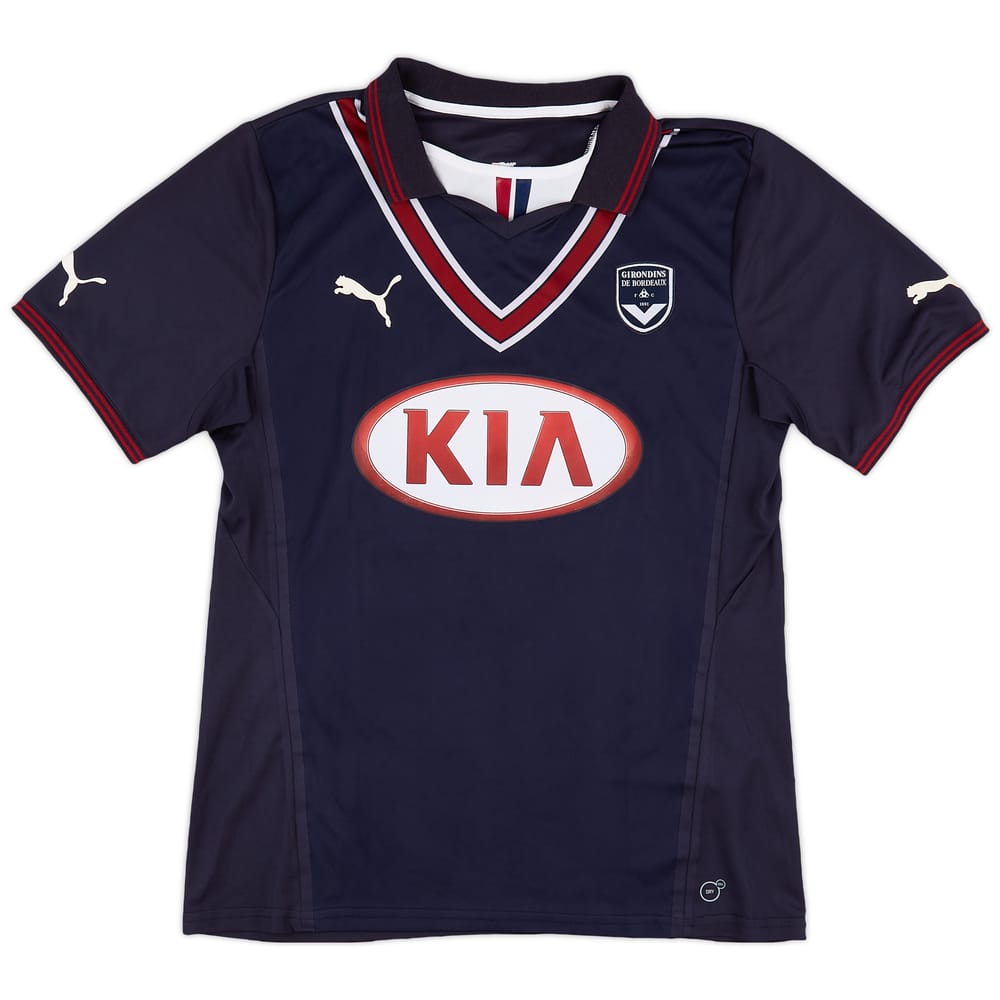 2013-14 Bordeaux Match Issue Home Shirt #11 (Bellion)