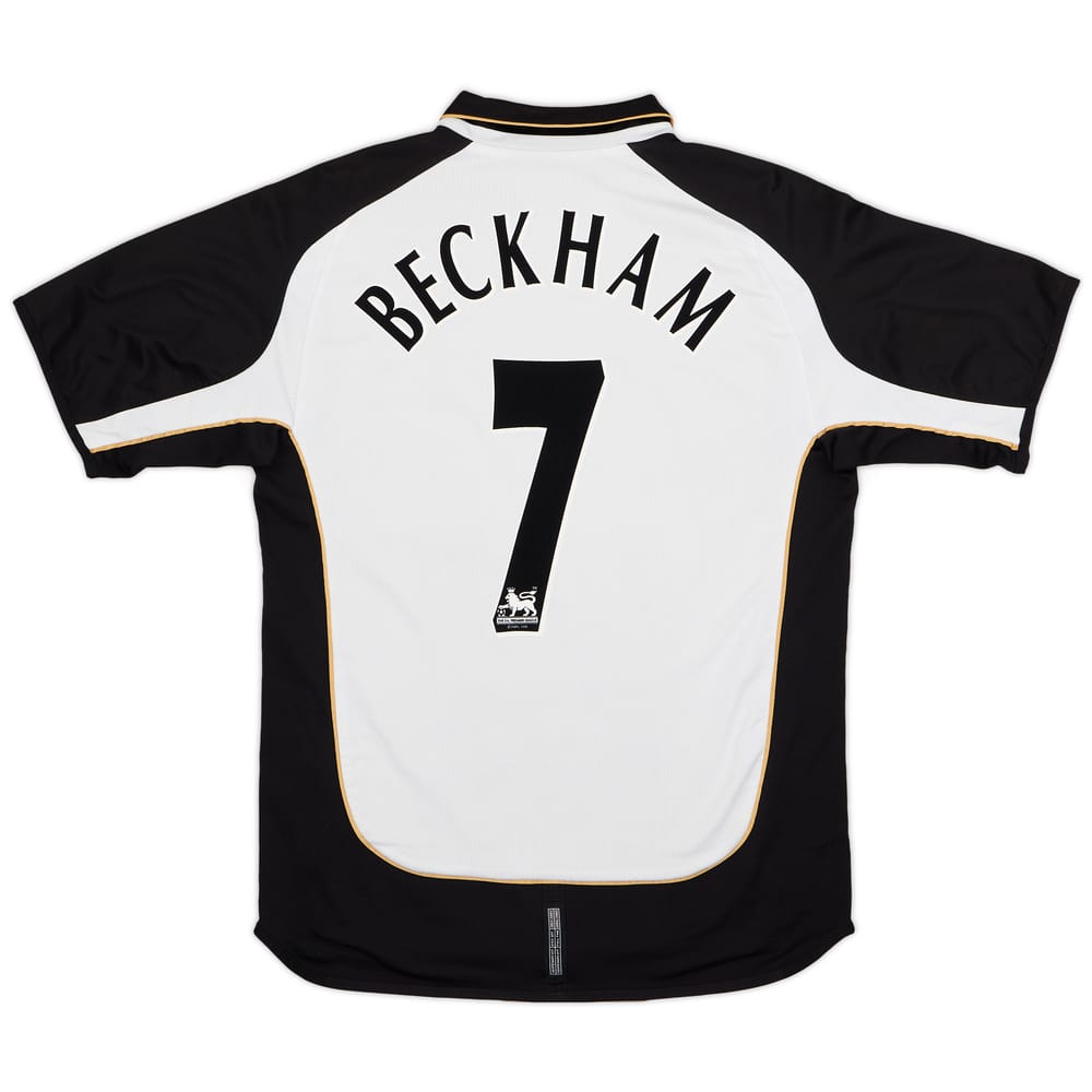 2001-02 Manchester United Centenary Away/Third Shirt Beckham #7 - 7/10 - (L)