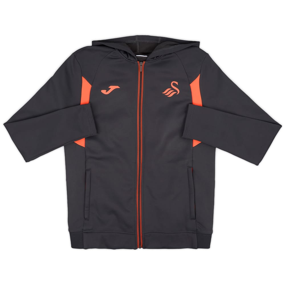 2018-19 Swansea Joma Hooded Sweat Top - 9/10 - (M)