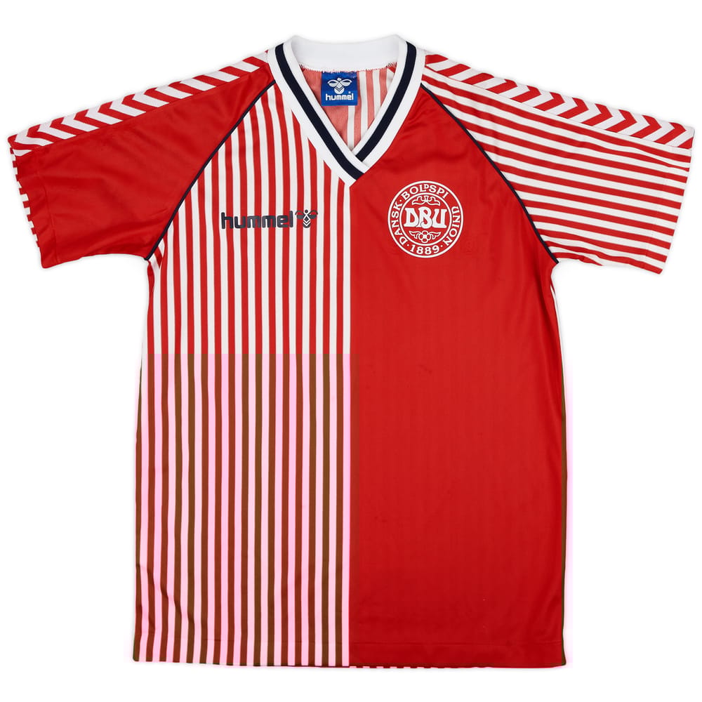 1986 Hummel Template Shirt (Denmark) - 6/10 - (L)