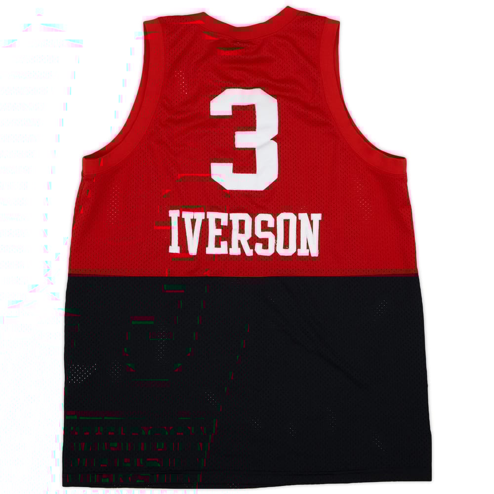 1965-66 Philadelphia 76ers Iverson #3 Nike Rewind Swingman Jersey - 7/10 - (XL)