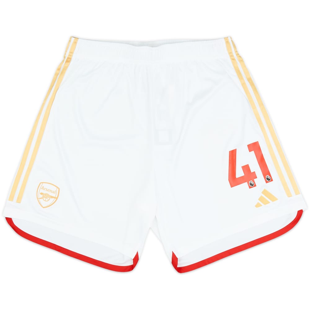 2023-24 Arsenal Home Shorts #41 (Rice) - (L)
