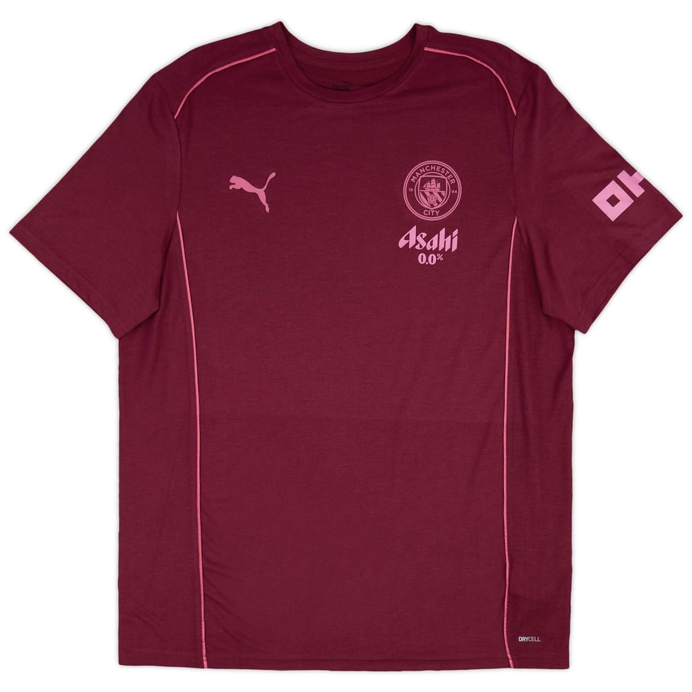2024-25 Manchestre City Player Issue Training Tee - As New - (L)