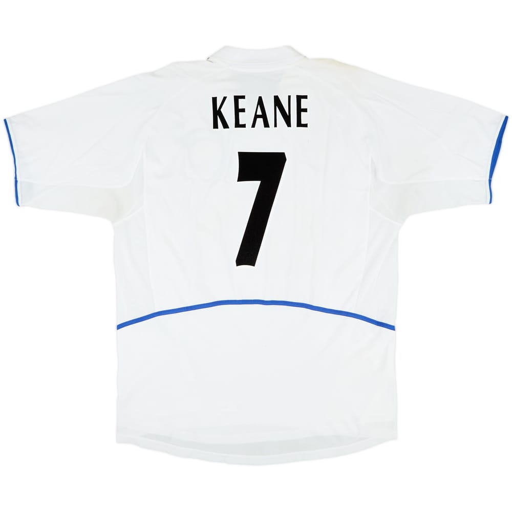 2002-03 Leeds United Home Shirt Keane #7 - 6/10 - (XXL)