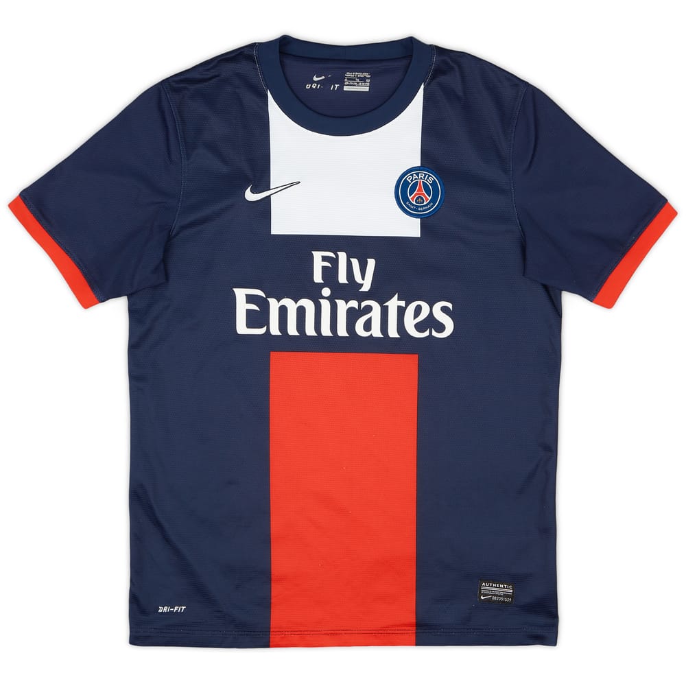 2013-14 Paris Saint-Germain Home Shirt - 8/10 - (XL.Boys)