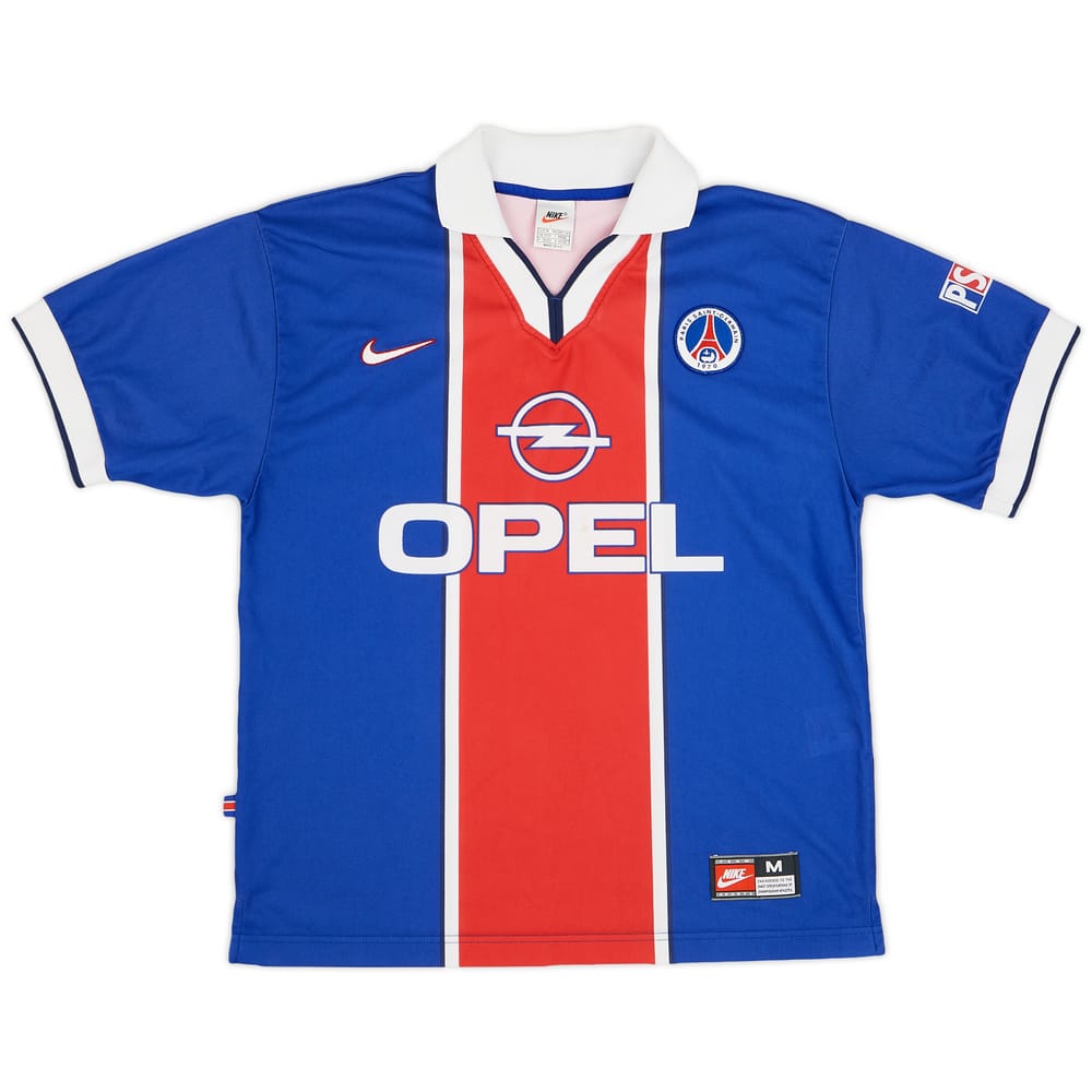 1997-98 Paris Saint-Germain Home Shirt - 9/10 - (M)