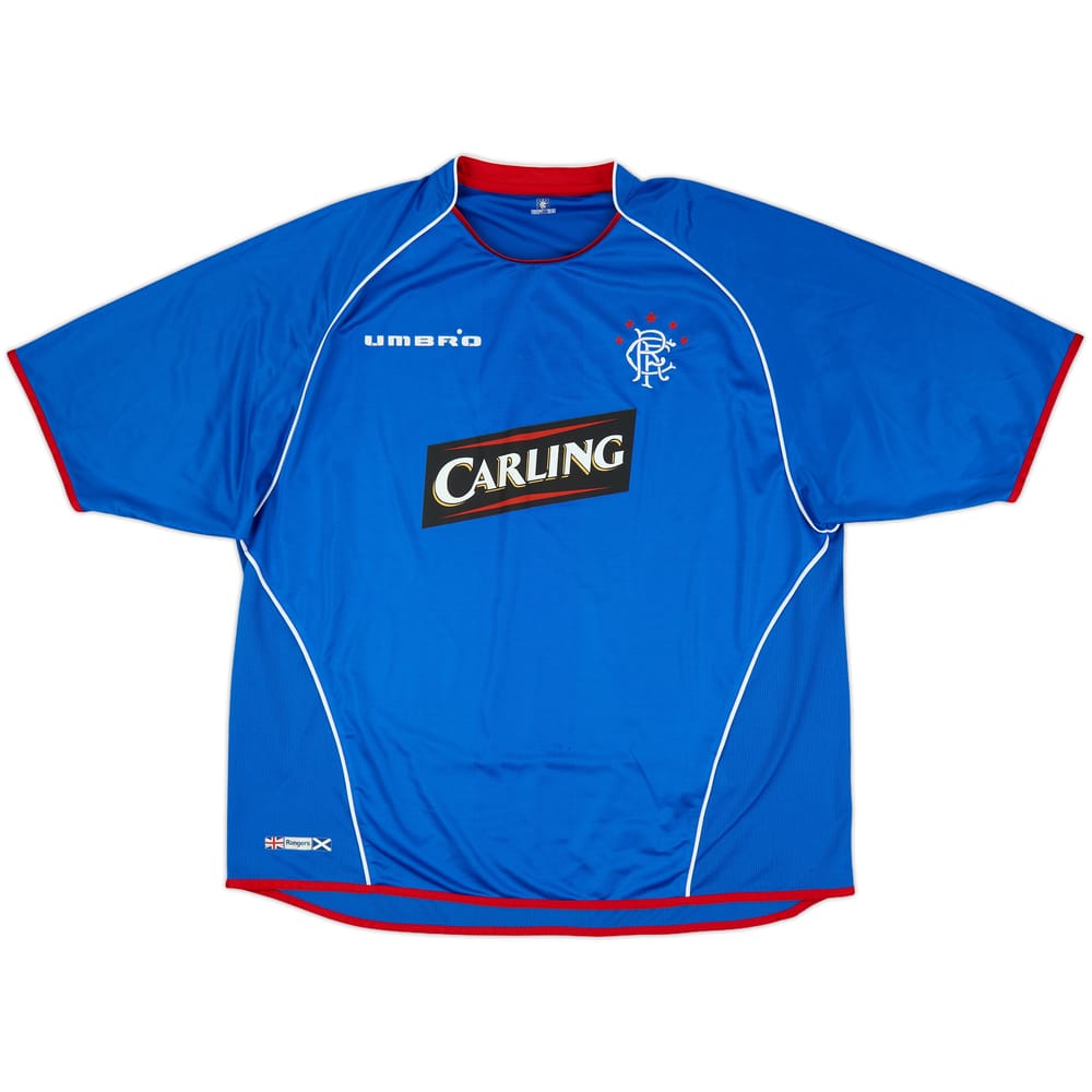 2005-06 Rangers Home Shirt - 8/10 - (XXL)