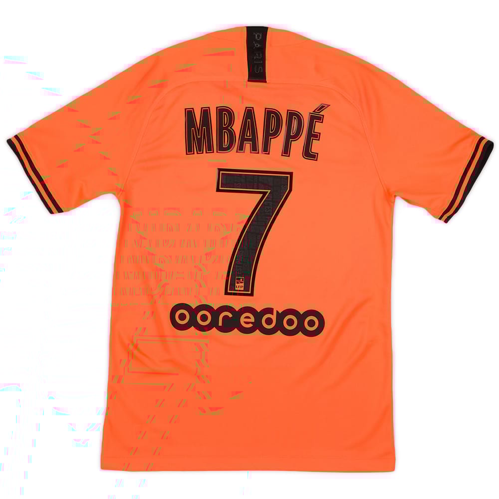 2019-20 Paris Saint-Germain Away Shirt Mbappe #7 - 9/10 - (S)