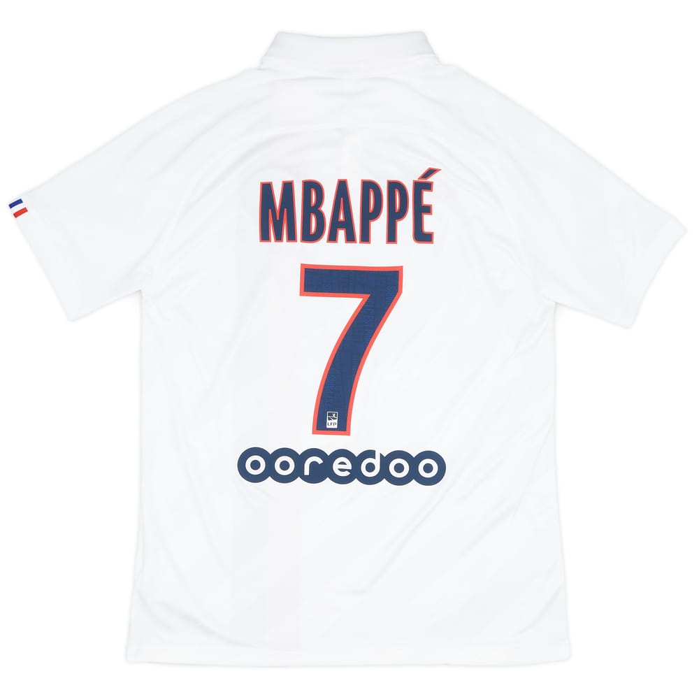 2019-20 Paris Saint-Germain Third Shirt Mbappé #7 - 8/10 - (M)
