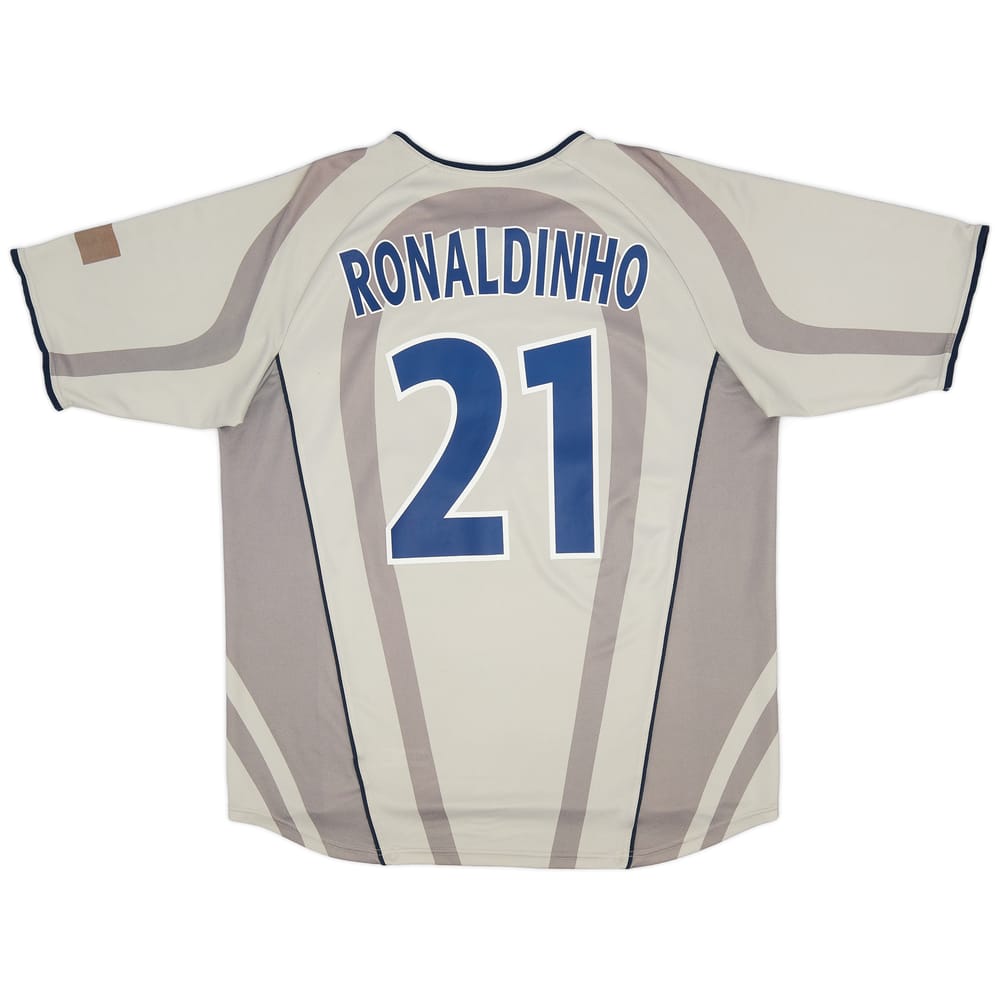 2001-02 Paris Saint-Germain Away Shirt Ronaldinho #21 - 5/10 - (XL)