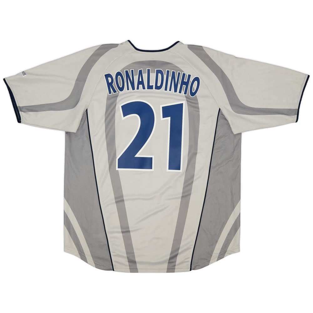 2001-02 Paris Saint-Germain Away Shirt Ronaldinho #21 - 7/10 - (XL)
