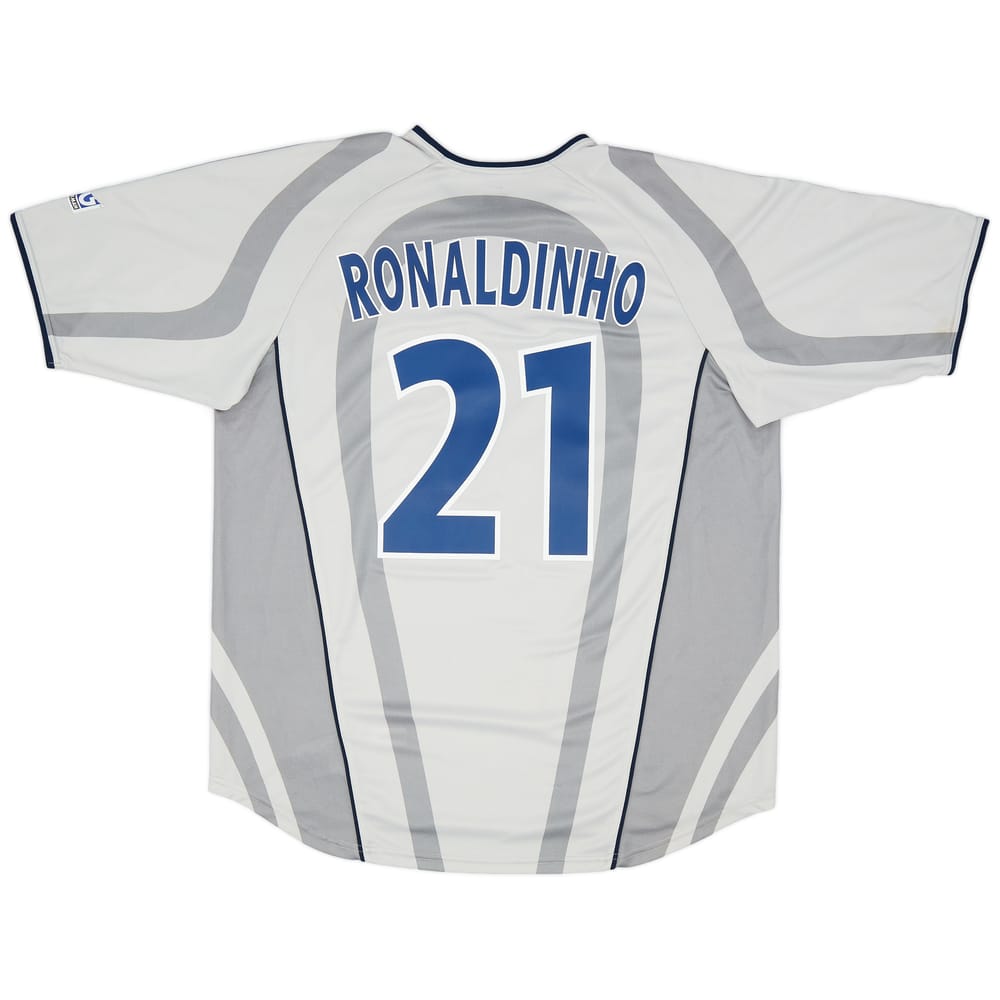 2001-02 Paris Saint-Germain Away Shirt Ronaldinho #21 - 7/10 - (XL)