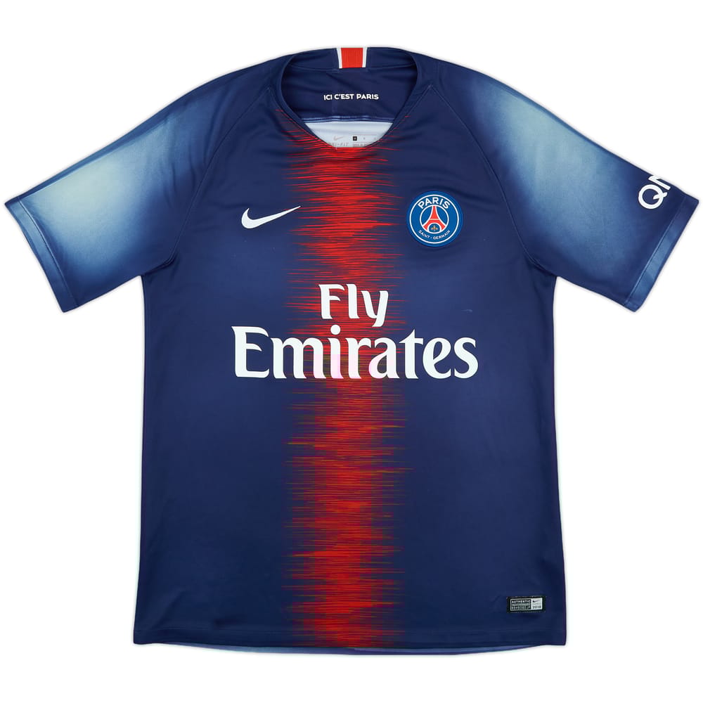 2018-19 Paris Saint-Germain Home Shirt - 3/10 - (M)