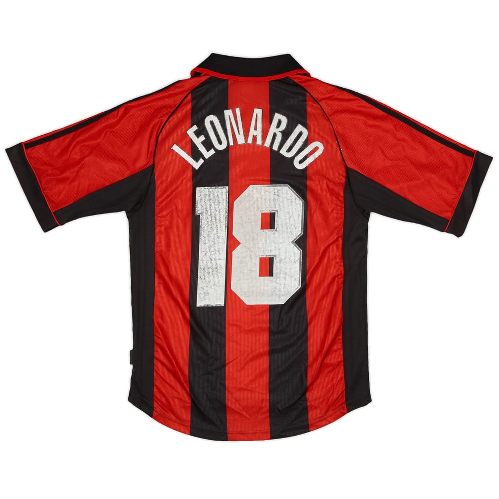 1998-00 AC Milan Home Shirt Leonardo #18 - 5/10 - (S)