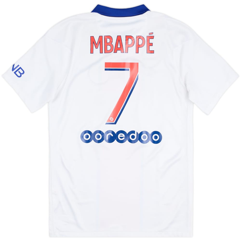 2020-21 Paris Saint-Germain Away Shirt Mbappe #7 - 6/10 - (S)